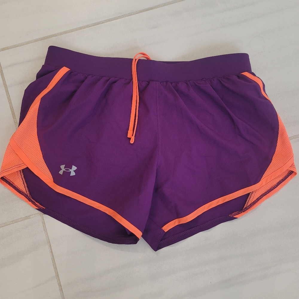 Under Armour Purple Running shorts Small